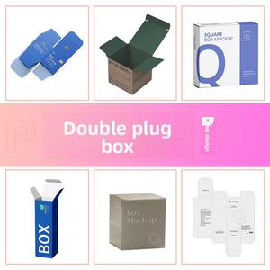 Boîte couleur personnalisée en carton blanc, impression couleur, boîte pliante avec fenêtre, boîte tiroir en carton ondulé, emballage cosmétique personnalisé - Product Image 6