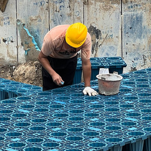 Nước mưa tái chế hệ thống thoát nước ứng dụng PP nhựa nước mưa Bộ sưu tập mô-đun nước ngầm hệ thống thu hoạch - Product Image 5