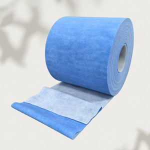Elastic Nonwoven Fabric Royal Blue 120gsm Stretch Apparel Underwear - Product Image 2