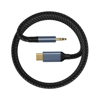 Câbles audio USB Type C avec puce E-mark et prise jack 3,5 mm TRS