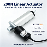 Mécanisme de levage de meubles télécommande moteur électrique DC 12v 24v chaises actionneur linéaire lits réglables