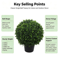 Plante artificielle en pot de 45 cm, feuille de melon, style bonsai, pour la décoration intérieure de la maison, du bureau, de la table ou des étagères