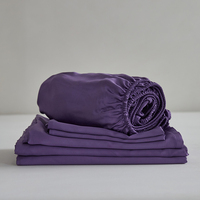 Ensemble de draps en bambou personnalisable avec logo-Ensembles de literie durables certifiés OEKO-TEX pour la vente en gros