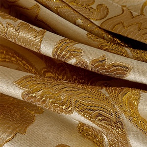 Ricchezza e splendido Hotel appartamento ufficio telecomando intelligente tenda Jacquard colore <span class=keywords><strong>oro</strong></span> - Product Image 6