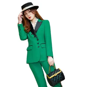 Hot sale Women's Casual professional Suit female slim temperament Korean version fashion suits