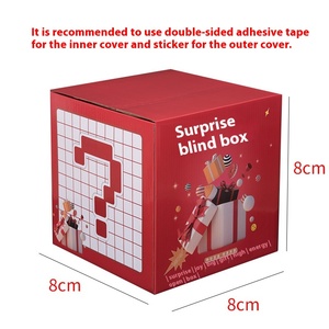 Scatola Sorpresa Personalizzata per Capodanno, Cartone Festivo Rosso Rinforzato con Stampa UV e Vantaggi Speciali - Product Image 6