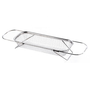 Cesta escurridora de acero inoxidable para fregadero de cocina, <span class=keywords><strong>escurridor</strong></span> extensible para Washlet, <span class=keywords><strong>vajilla</strong></span> multifuncional y <span class=keywords><strong>escurridor</strong></span> de palillos - Product Image 6