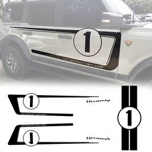 Pegatinas de logotipo personalizadas para coche, calcomanías con diseño de moda para modificación Exterior, para Ford <span class=keywords><strong>Bronco</strong></span> 2021, 4 puertas - Product Image 3