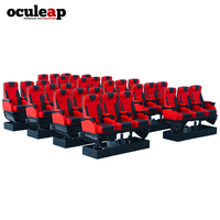 Chaise de mouvement de réalité virtuelle de cinéma du parc à thème 3D 4D 5D 7D 9D 12D de VR