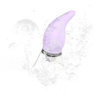 Patrick Star Weicher Silikon-Vibrator mit 8 Rotierenden Zungen, Mehrfach-Nippelstimulator, Saugvibrator, Weibliches Masturbationsspielzeug