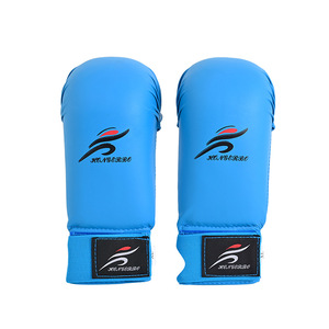 Guantes de Karate para adultos y niños, equipo de protección de entrenamiento de competición Sanda grueso, absorción de impactos para artes marciales, Boxeo - Product Image 6