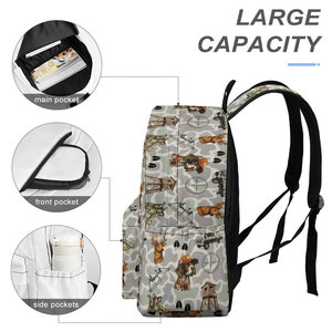 Mochila <span class=keywords><strong>de</strong></span> Camuflaje para <span class=keywords><strong>Caza</strong></span> Estilo Western, Personalizada al por Mayor, <span class=keywords><strong>de</strong></span> Gran Capacidad, para la Escuela, Viajes y Actividades al Aire Libre - Product Image 3