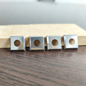 OEM ODM 15x15x2.5-30 °   Insertos de Carburo para Pulido Indexables para Trabajos en Madera, Aptos para Cabezales de Corte en Espiral - Product Image 2