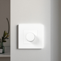 Touchmi EU Standard rotatif électrique interrupteur d'éclairage mural gradateur/ventilateur Speeder pour la maison/bureau/hôtel utiliser 16A Max. courant industriel