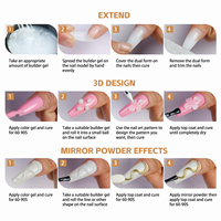 ZHI JIA 100g Gel UV d'extension pour ongles blanc nude longue tenue, non collant, acrylique solide, pour extension, vente en gros