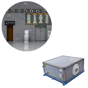 Haute puissance d'eau caché-type <span class=keywords><strong>silencieux</strong></span> ultra-mince multi-usages unité de traitement d'air - Product Image 6