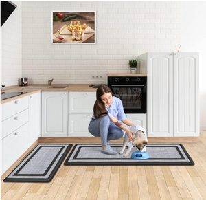 <span class=keywords><strong>Tapis</strong></span> ergonomique confortable pour se tenir debout, PVC anti-fatigue, antidérapant, imperméable, rembourré, noir <span class=keywords><strong>gris</strong></span>, pour évier, <span class=keywords><strong>cuisine</strong></span>, sol - Product Image 6