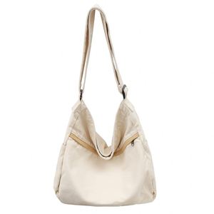 Women's <b>Medium</b> Canvas Tote <b>Handbag</b> Crossbody Hobo Shoulder Bag with PP Cartoon Design Zipper Closure 3 External Pockets - Product Image 1