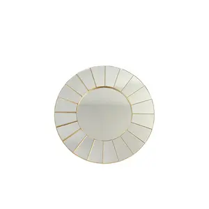New angekommene hohe qualität high-definition runde ecke rotierenden spiegel doppel-seitige vergrößerungs wand-montiert spiegel