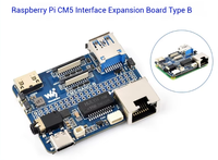 Placa de expansión de módulo de cómputo Raspberry Pi CM5, placa de desarrollo tipo B para sistema operativo Linux