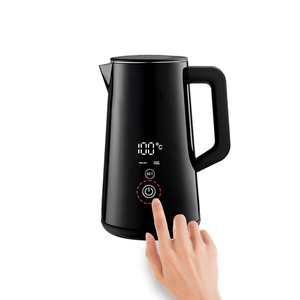 Bouilloire électrique à ébullition rapide automatique pour lait et thé, meilleure bouilloire à eau à double paroi avec écran tactile et Wifi - Product Image 1