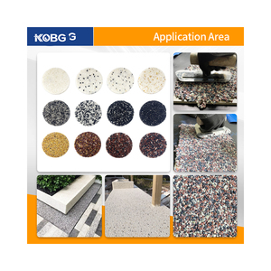 KOBG Industrial Grade Inorganic Resin Washed <strong>Stone</strong> Seamless Continuous Coating Strong <strong>Adhesion</strong> Thick Transparent High - Product Image 2