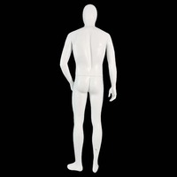 Mannequin masculin réaliste grandeur nature avec membres détachables, torse en fibre de verre durable pour présentation de costumes, vestes, chemises, pantalons MEIZI