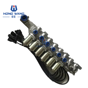 Kit de vanne solénoïde hydraulique premium HongWang YN35V00039F1 (noir) pour excavatrice PC200-6 compatible avec 6D102 6D95 - Product Image 2