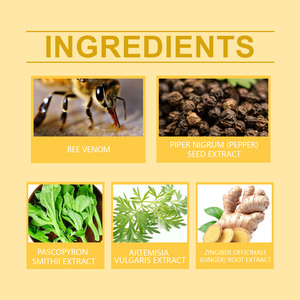 Sérum remodelant pour le nombril et le corps au venin d'abeille, Essence de contouring topique pour un soin corporel quotidien doux - Product Image 5