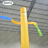 Usine prix de gros personnalisé tube gonflable homme air danseurs publicité extérieure utilisé garçon danseur ciel