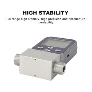 Débitmètre de gaz thermique massique HJSL RS485 Modbus RTU 4-20mA DC15-24V OEM Personnalisable Précision 2,0%FS Débit 0-300L/min Plastique - Product Image 4