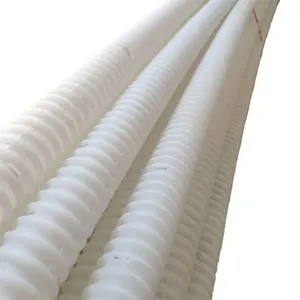 Hollow flexible pipe FEP bellows plastic transparent pipe