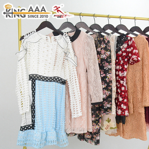 Vestidos de Verano para Mujer, Hechos a Mano, de Ganchillo, con Diseño Calado, de Segunda Mano, Transpirables, para Vacaciones, Venta al Por Mayor, Marca KingAAA - Product Image 1