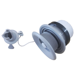 Válvula <span class=keywords><strong>Bravo</strong></span> Flush Fit con manija extraíble en negro o gris para SUP inflable, válvula Halkey-Roberts - Product Image 3