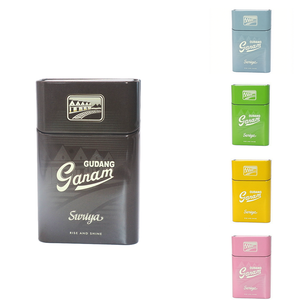 Custom Printing Standup Hinged Lid <strong>Rectangular</strong> <strong>Cigarette</strong> <strong>Tin</strong> <strong>Box</strong> Factory With Cover For Tobacco Metal <strong>Tin</strong> <strong>Box</strong> Packaging - Product Image 1