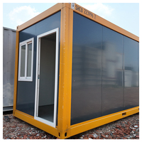 Bâtiment de bureau préfabriqué en conteneurs à 2 étages, murs respirants et épaissis, isolés, pour jardin, garantie 1 an, marque Zaoye