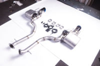 Système d'échappement arrière en acier inoxydable SUS304 pour Lexus IS250 IS300 IS350 2.5L 3.5L, silencieux, diffuseur OEM, installation par clip