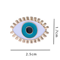 Broches de Esmalte Chapados en Oro con Forma de Labios Rosados y Ojos de Corazón, Creativos, Significativos y Potentes, para Mujeres Valientes, Venta al por Mayor