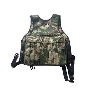 Chaleco de Entrenamiento Ajustable con Peso, Chaleco con Peso para Correr, Chaqueta de Arena Transpirable de Tela Oxford, Camuflaje, Fitness, Aire Libre - Product Image 3