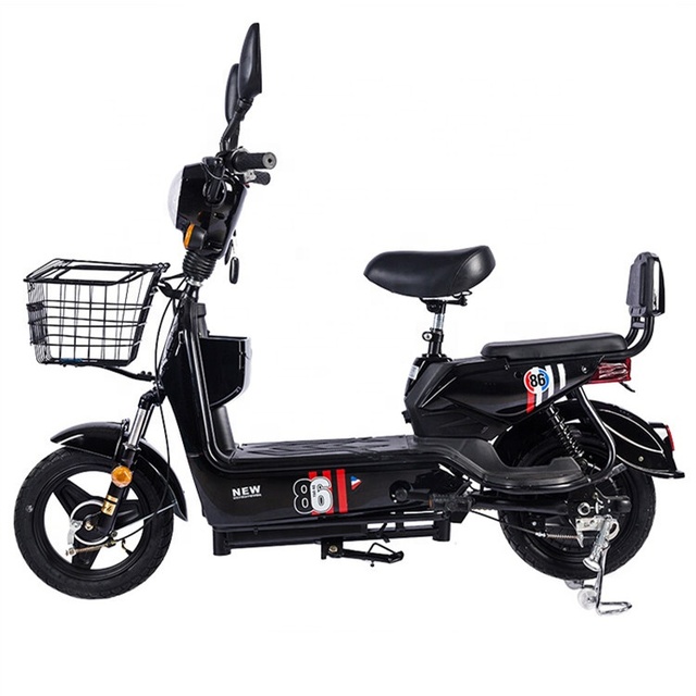 New Design Y2-GE E-bike Scooter With Rear Seat 48V 350W Ebike Electric City MotorBike Bicycle for Adult