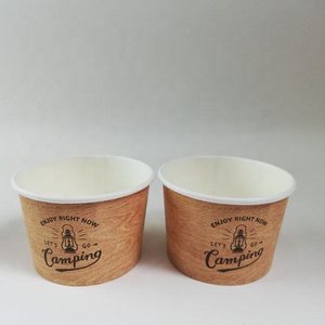 Vasos Desechables para Helado con Tapa y Cuchara, Personalizados con Logotipo, Ecológicos, Impermeables, Impresos a Medida, con Envase - Product Image 2