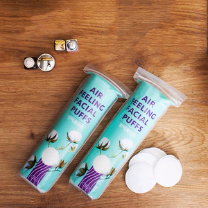 Holesale Round ososmético Ake up aciacial ottotton ADS lean ADS Makeup ememover 100% ottotton by uutomatic achine cccctable - Product Image 3