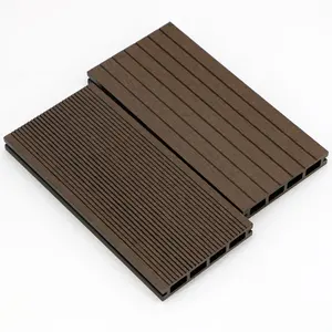 High quality outdoor wood plastic composites 140*25mm deck garden pool balcony waterproof wpc decking flooring