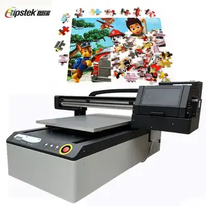 Ripstek Uv Printer For Printing On Phone Case,Pen,Golf Ball,6090 Uv Printer Uv Dtf Printer With Xp600 Tx800 I3200 Print