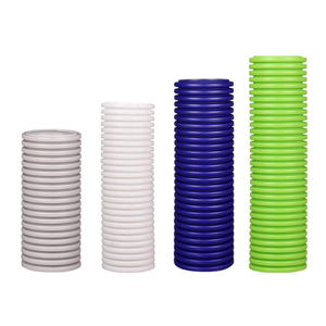 Conducto flexible OEM, manguito de cableado de tubería de PE, tubo de fuelle <span class=keywords><strong>corrugado</strong></span> Flexible, tubo de conducto de manguera para sistema de ventilación, conducto de <span class=keywords><strong>aire</strong></span> - Product Image 4