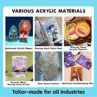 Briques acryliques 3D pour artisanat artistique, imprimées UV, boîte mystère, blocs de cristal, cartes de sport et de stars, collection de briques, vente en gros, personnalisables