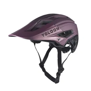 새로운 패션 자전거 헬멧 산악 자전거 헬멧 경량 남여 MTB 헬멧 태양 바이저