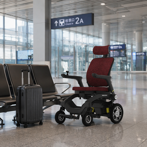 Scooter Inteligente de Cuatro Ruedas para Personas Mayores, Capacidad de Carga de 150 kg, Batería de Litio, Marco de Aluminio, Diseño Plegable - Product Image 3