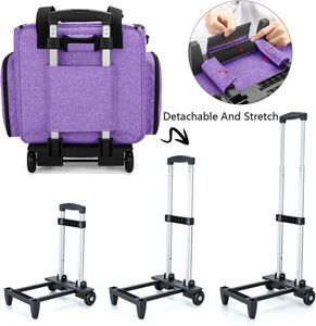 Échantillon gratuit : Sac de transport pour machine à coudre à tige externe, sac à main pour machine à tricoter, rangement d'outils de tricot - Product Image 4