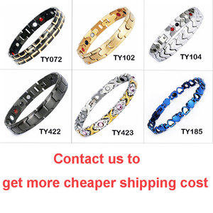 Bracelet magnétique bio japonais en acier inoxydable pour l'équilibre sanguin, idéal pour les anniversaires de mariage – Spécial USA <span class=keywords><strong>RST</strong></span> - Product Image 6